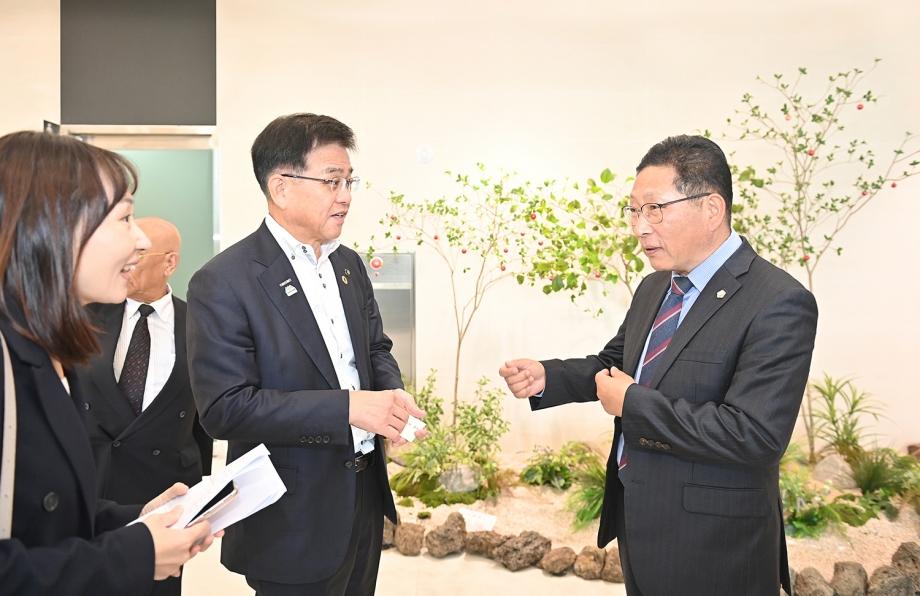 일본 하다노시 방문단과의 우호 협력 간담회 (2023. 10. 22) 1번째 파일