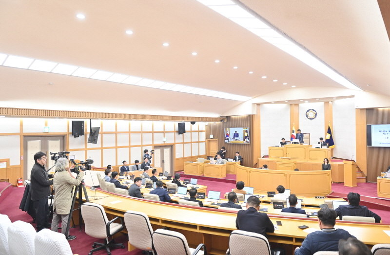 파주시의회, 제260회 제2차 정례회 개회