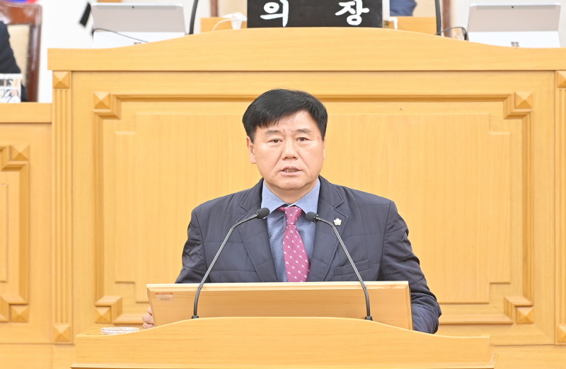 파주시의회 이익선 의원 5분 자유발언…  ‘공릉천변 시민친화 생활형 파크골프장 설치’ 정책 제안