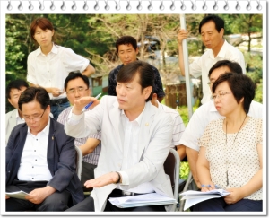 수해조사(애룡저수지) 특별위원회(2011. 08. 23) 3번째 파일