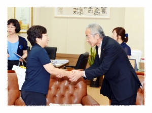 일본 하다노시 청소년교류단 방문의원 내방(2012. 7. 30) 4번째 파일