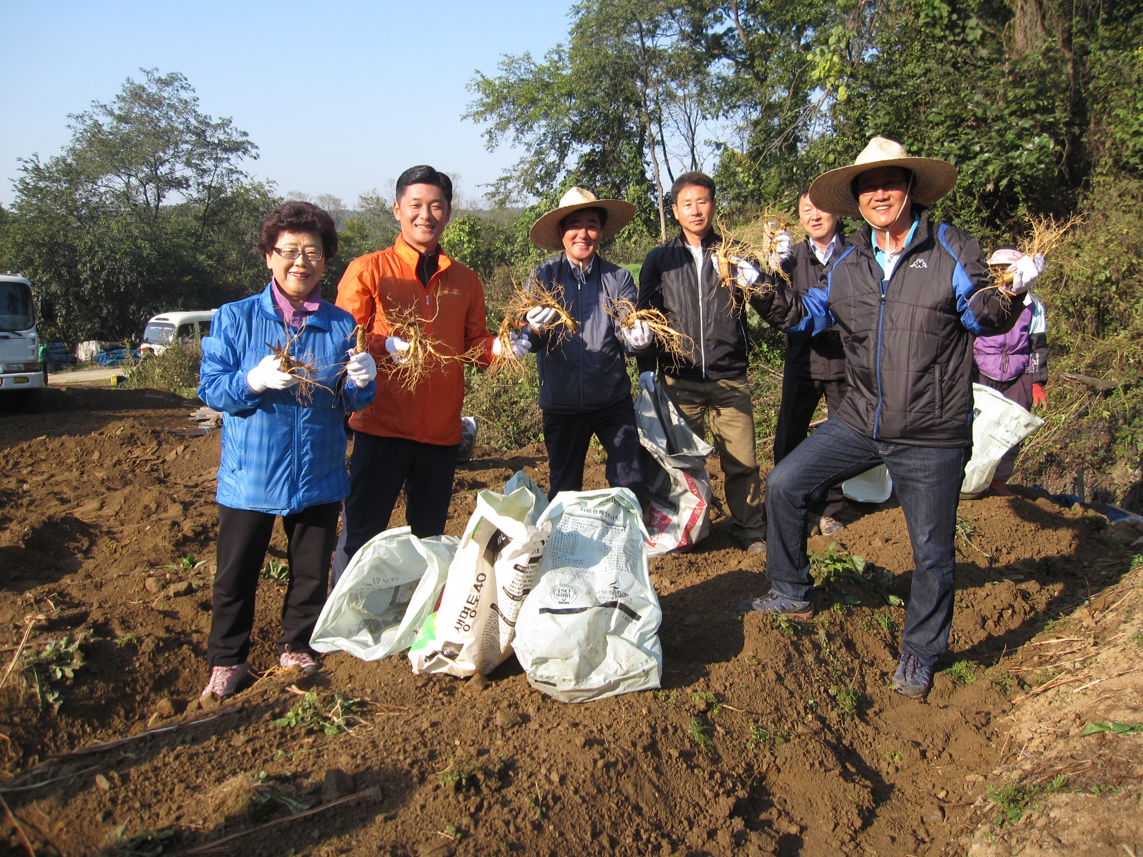 농산물 수확현장 견학 ('14.10.10.)