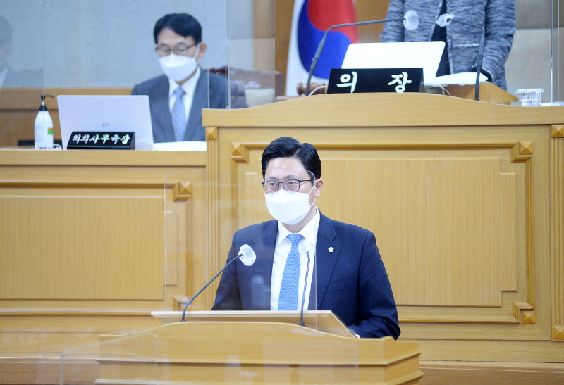 파주시의회 이용욱 의원, ‘파주형 기본소득 지역화폐 지급’ 관련 5분 자유발언