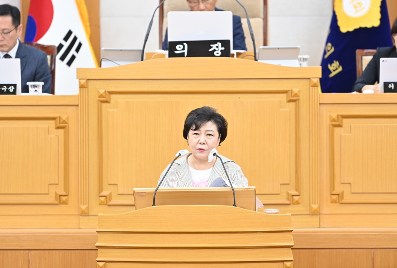 파주시의회 윤희정 의원 5분 자유발언…  2023년 주택용 기초 소방시설 보급을 위한 제언   