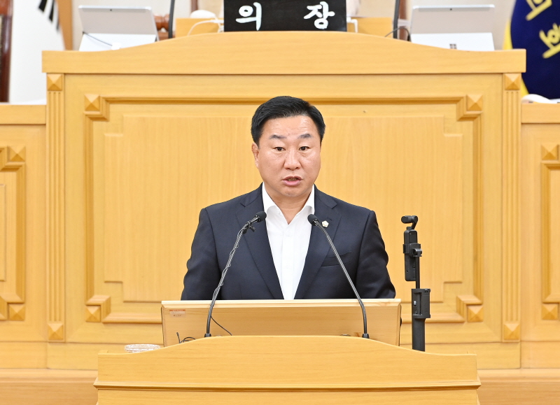 파주시의회 손형배 의원 5분 자유발언… '파주시 보행 안전을 위한 보행신호 보조장치 확대 설치' 제안