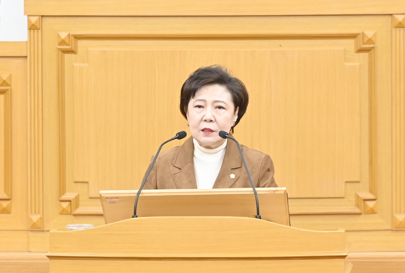 파주시의회 윤희정 의원 5분 자유발언…“역사와 문화로 다시 쓰는 반환공여구역의 미래”